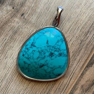Premier Designs turquoise pendant